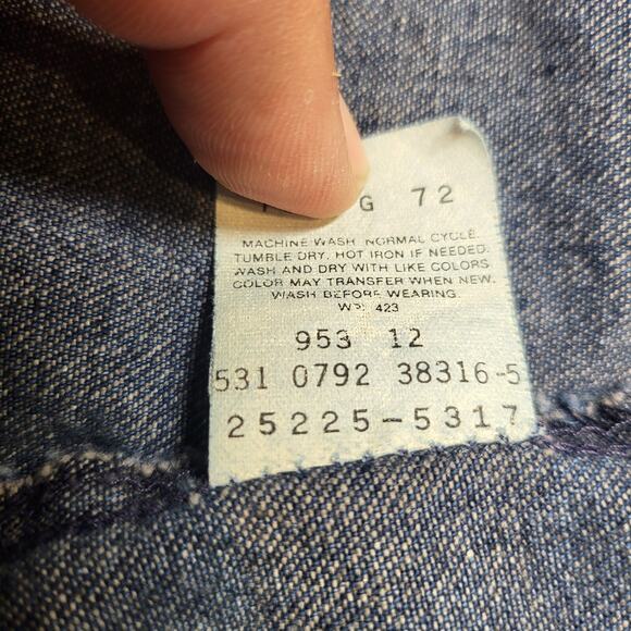 Vintage 90s Dockers Jeans Womens 16 Blue Pleated Mom Denim Distressed - Picture 4 of 11